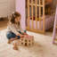 Lit mezzanine avec tablettes de rangement Leonide-133481532-133481534