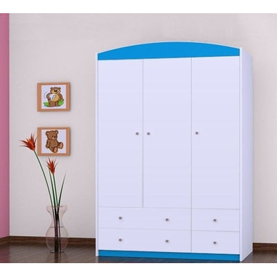 Worrell 3 Door Wardrobe