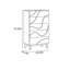 Commode d'appoint Simple Wave