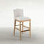 Gaston Upholstered Wooden Bar Stool-141029850