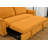 78"3 In 1 Convertible Sleeper Sofa Bed-778520986