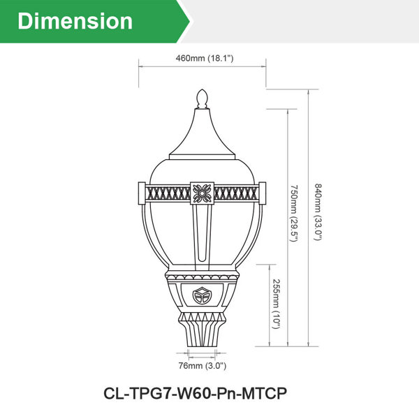 Dimensions du produit