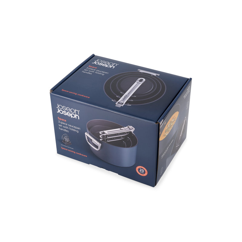pace Ceramic Non-Stick 7-piece Saucepan Set