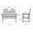 POLYWOOD Classic Adirondack 48" Bench-18854