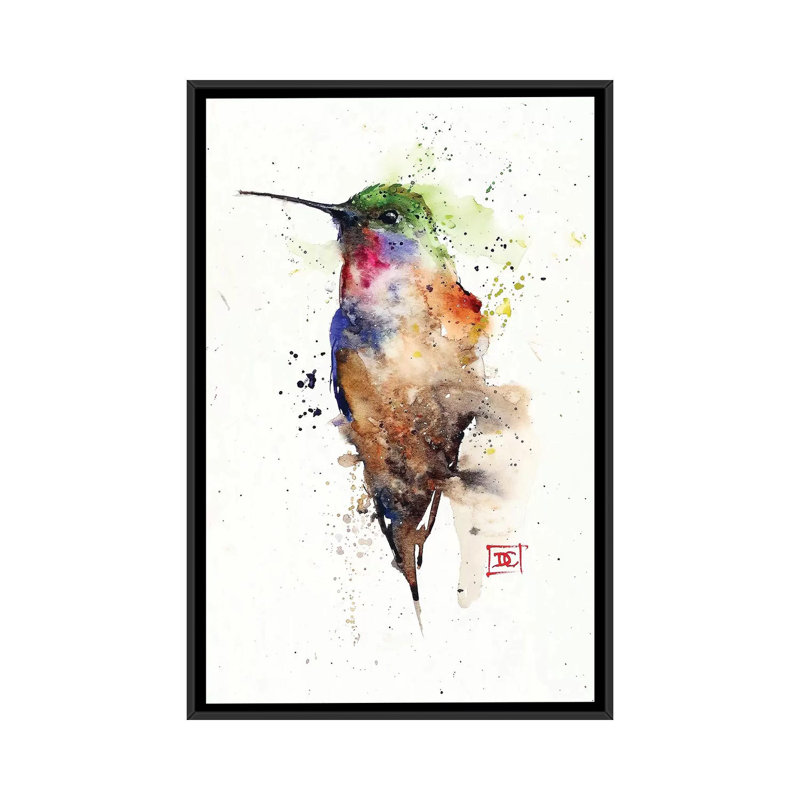 « topaz » par dean crouser,, reproduction d’impression sur toile tendue, H 26 po x l 18 po x P 1,5 po, Pas de tapis