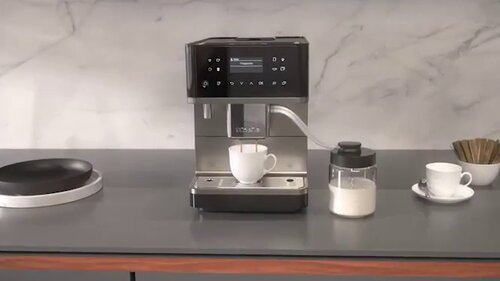 Miele CM6160 Milk Perfection Fully Automatic Coffee Maker & Espresso Machine