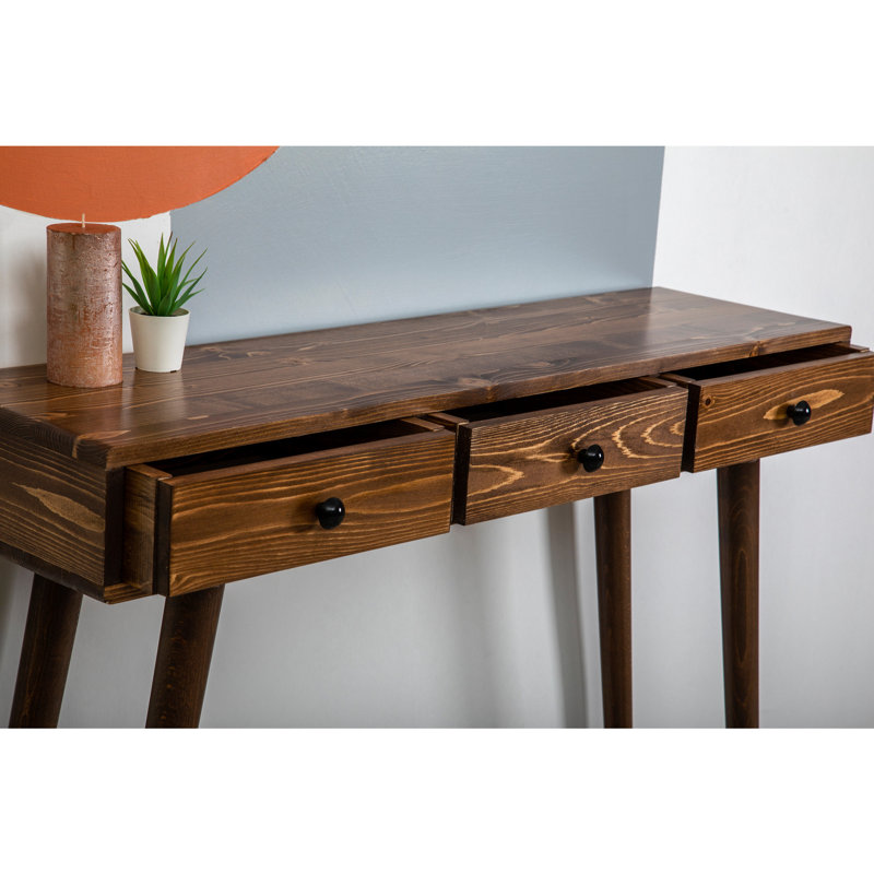 Console 35,43 po Kori, Brun foncé