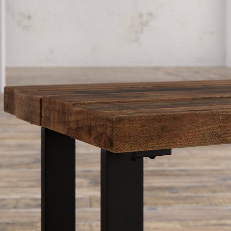 Meuble télé pour téléviseur de 60 po ou moins Geyer, Natural Fir