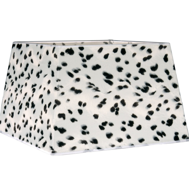Renteria 30cm H Fabric Rectangle Lamp Shade in White