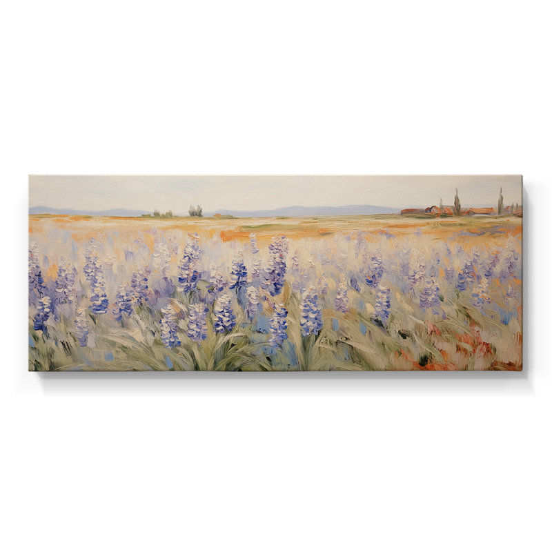 Botanical Series-CECXII- Toile tendue avec châssis - Prêt à accrocher, H 16 po x l 40 po