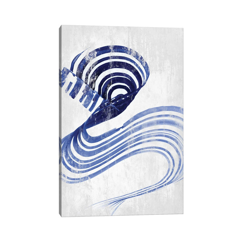«Rhumba III» par PI Studio - peinture sur toile tendue, H 12 po x l 8 po x P 0,75 po
