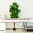 71 " H Faux Fiddle Leaf Fig Tree in Plastic Planter