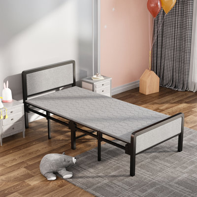 Rajean Upholstered Daybed with Mattress
