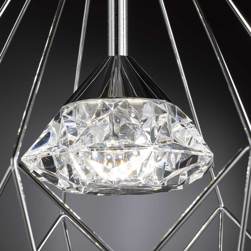 Amariea 3 - Light Silver LED Unique/Statement Pendant