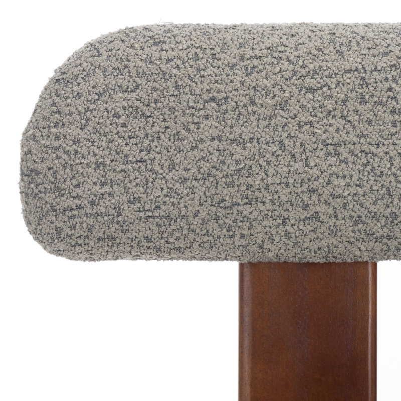 Chaise Thalle, Gris, Noyer