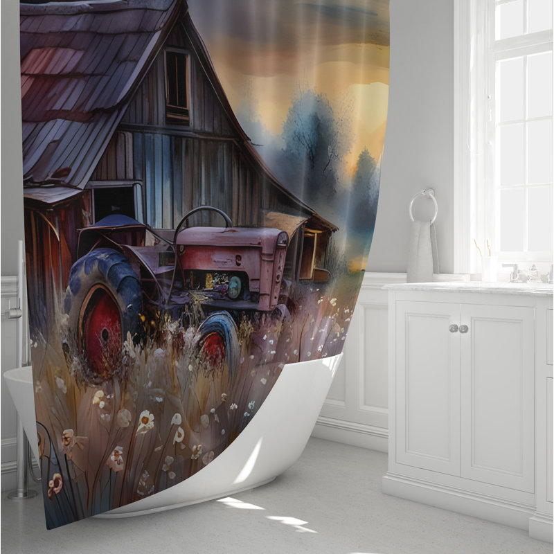 Rideau de douche Connel, H 72 po x l 70 po
