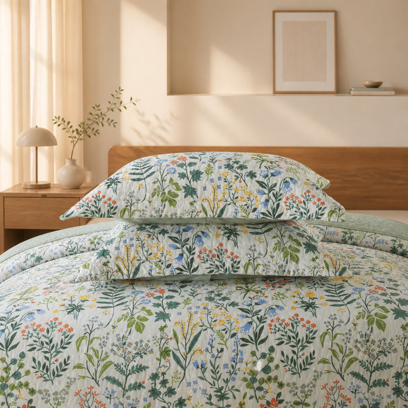 Ensemble de couvre-lit en microfibre 3 pièces