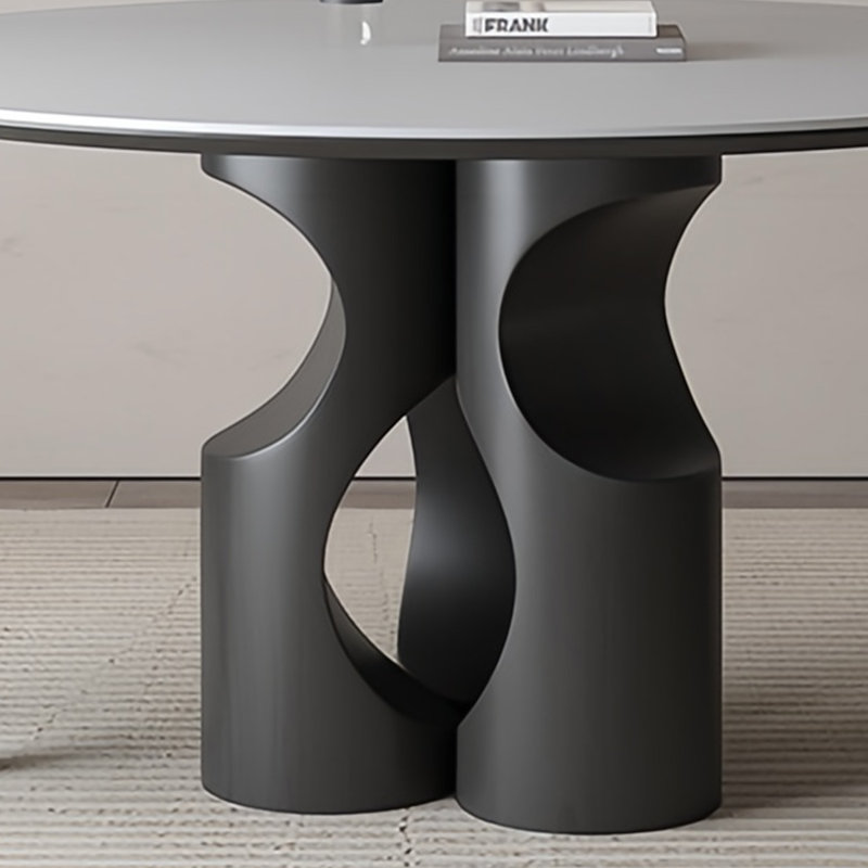 Evnika, H 29,52 po x L 53,14 po x l 53,14 po, Noir, Gris