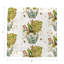 Monkey Small Jungle Cotton Sateen Cocktail Napkins-737513476