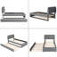 Lit plateforme tapissier Roneisha-838210276