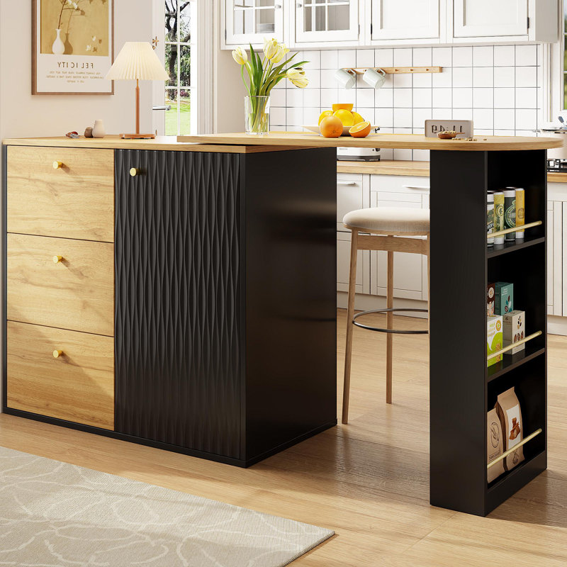 Wood Kitchen Island