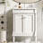 24'' Bathroom Vanity With Top Sink, 2-Tier Modern Bathroom Storage Cabinet, Single Sink Bathroom Vanity, Large Storage Shelves, Bathroom Vanity-938730368