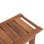 Banc de douche en bois massif de 19 po de largeur-2026665385