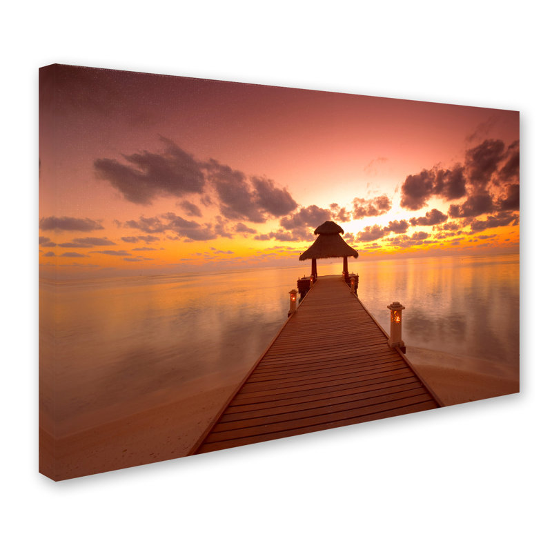 Ann 'Beachy 25', reproduction de photo sur toile tendue, H 12 po x l 19 po