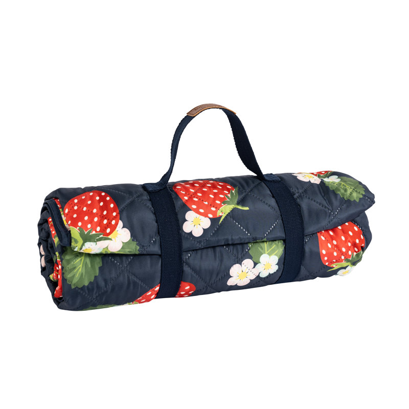 Strawberries & Cream Polyester Picnic Blanket