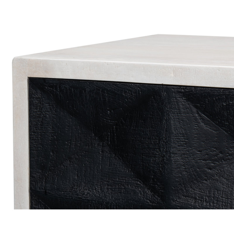 Asiger 72'' W Solid Wood Sideboard