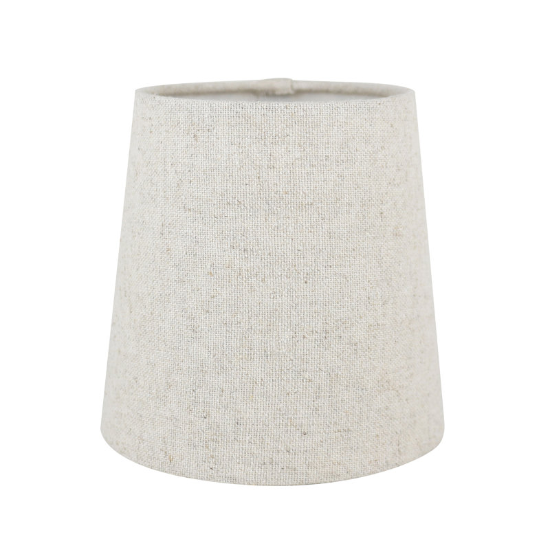 Linen Empire Lamp Shade, 5" H x 4" W x 5" D, Natural