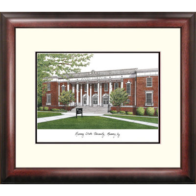 NCAA Murray St. Racers Alumnus Lithograph Picture Frame
