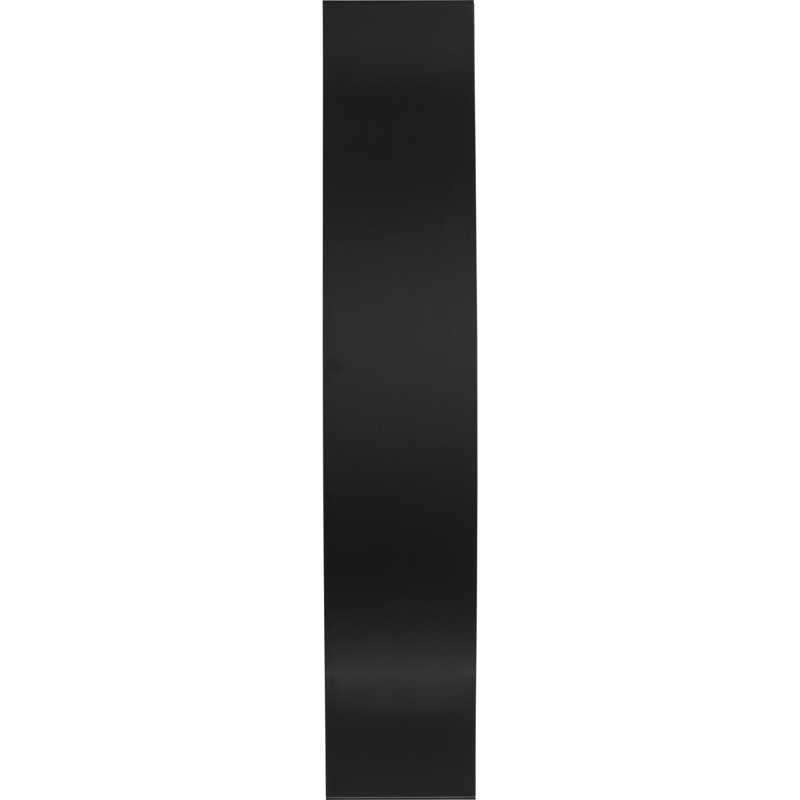 Curvity 24" Matte Black Aluminum LED Vanity Light