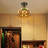 7.87'' Retro Semi Flush Light