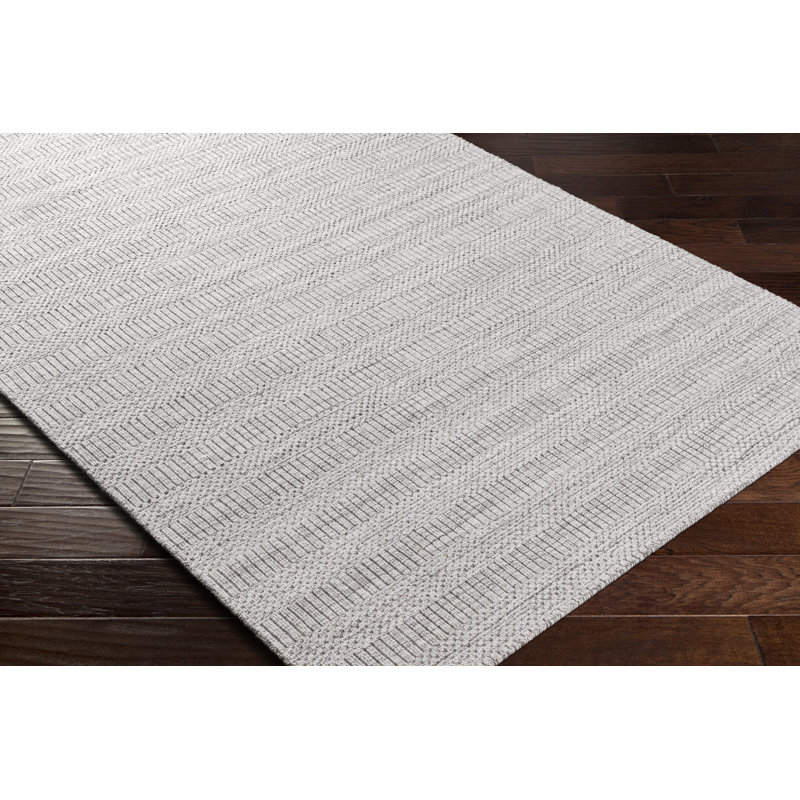 Area Rug in Gray, Rectangle 2' x 3'