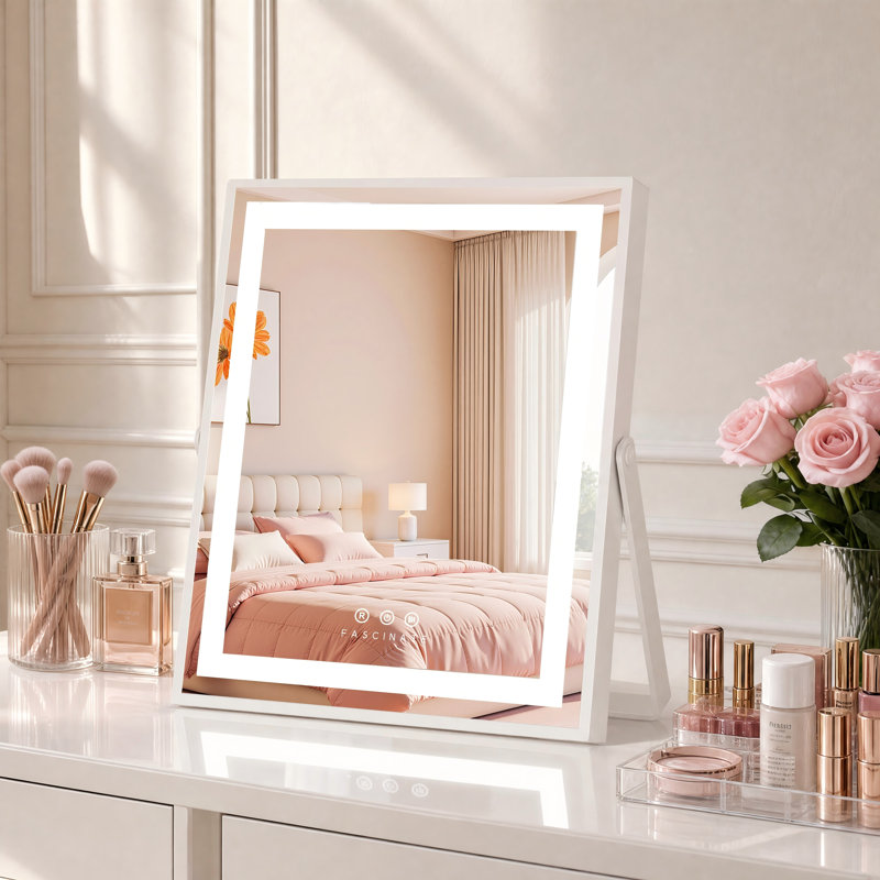 Miroir de maquillage de table Hollywood