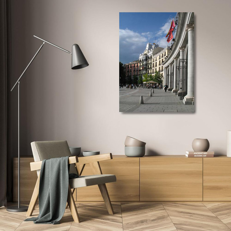 Plaza de Oriente, Madrid, Spain, 24" H x 18" W