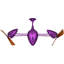 48" Ar Ruthiane 3 Blade Ceiling Fan-289634435