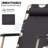 Outdoor Patio Chair, Black
