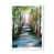 White Closed Corner Frame Canvas