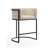 Svala Upholstered Counter Stool with Metal Frame-150971120-150751844-264345695