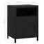 Bren 35cm W Steel Bedside Table-1356500776-1392320878