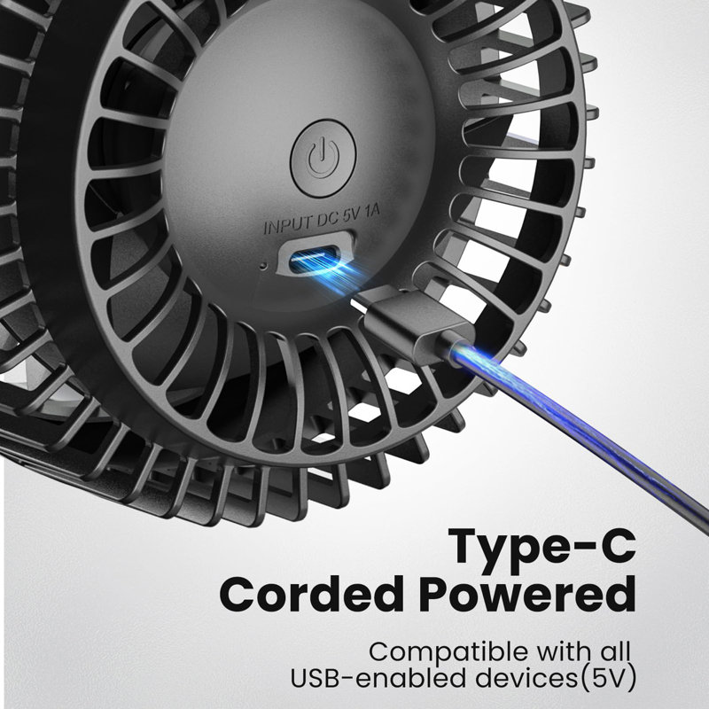4 Inch Small Portable Turbo Air Circulator