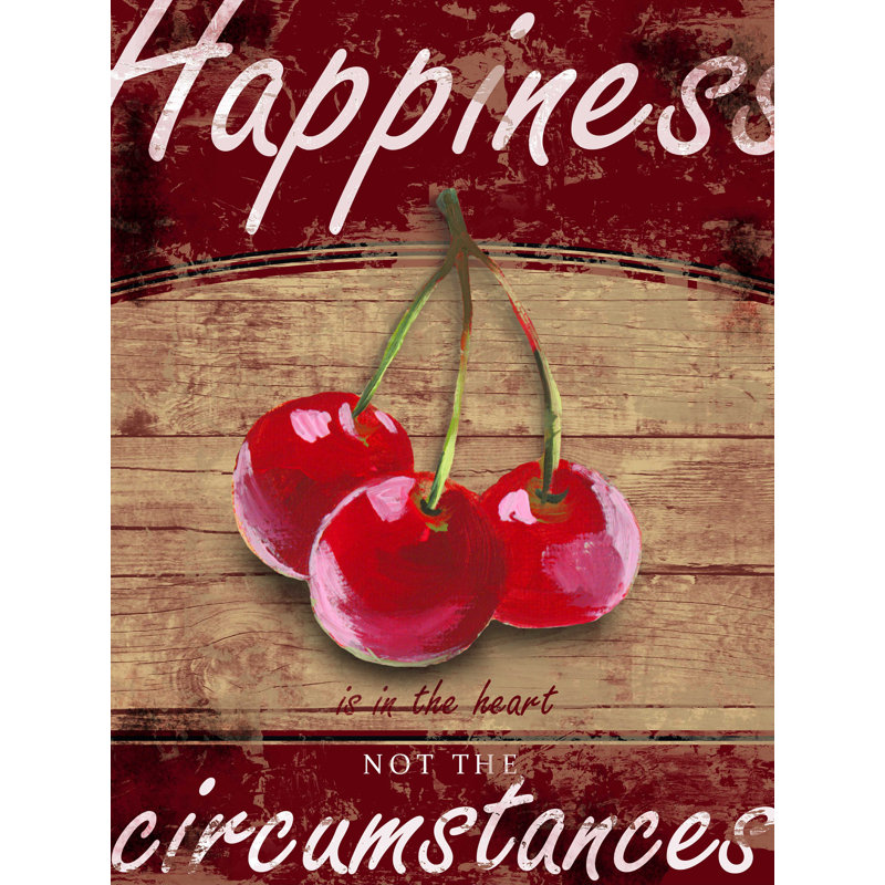 " Happiness Cherries ", 24" H x 18" W  