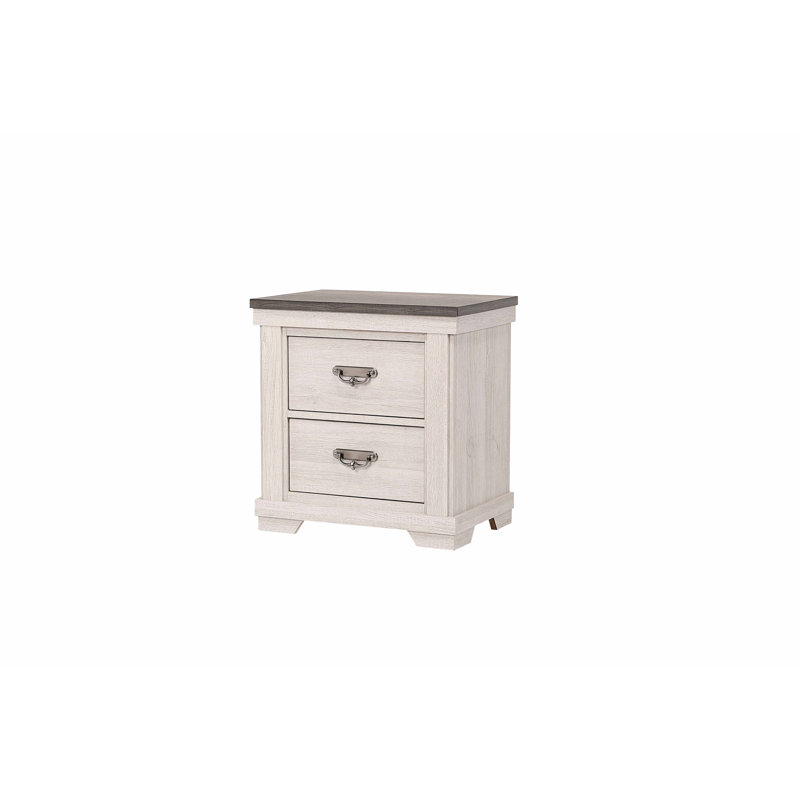 Table de chevet à 2 tiroirs 1Pc