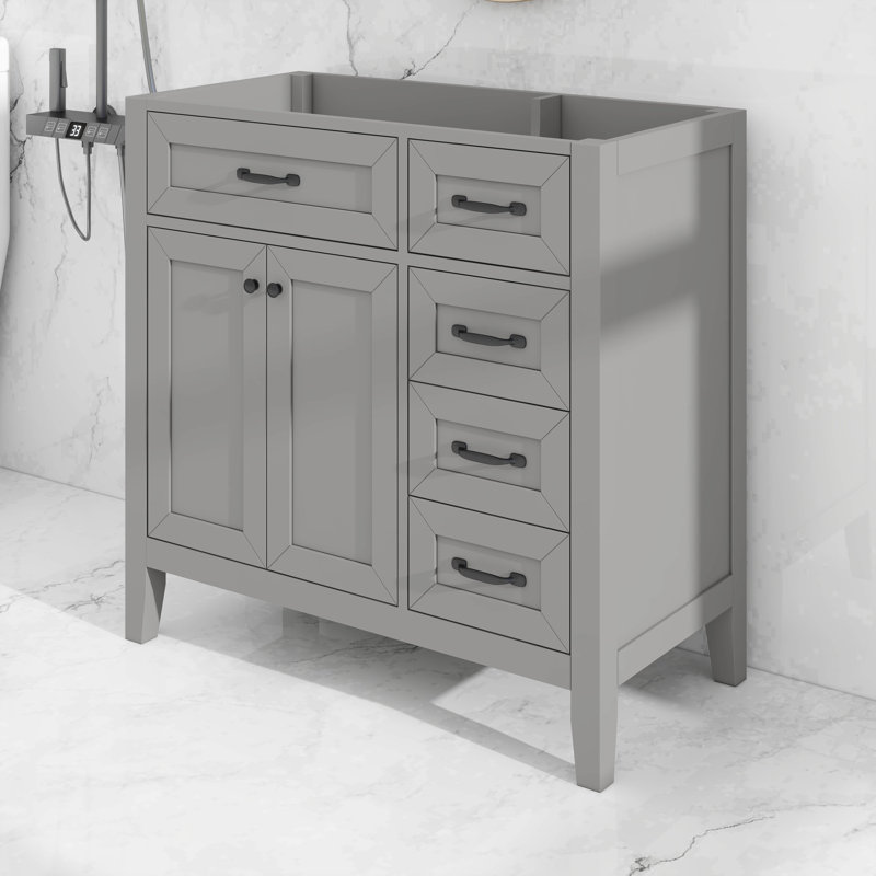 36" Bathroom Vanity Without Sink