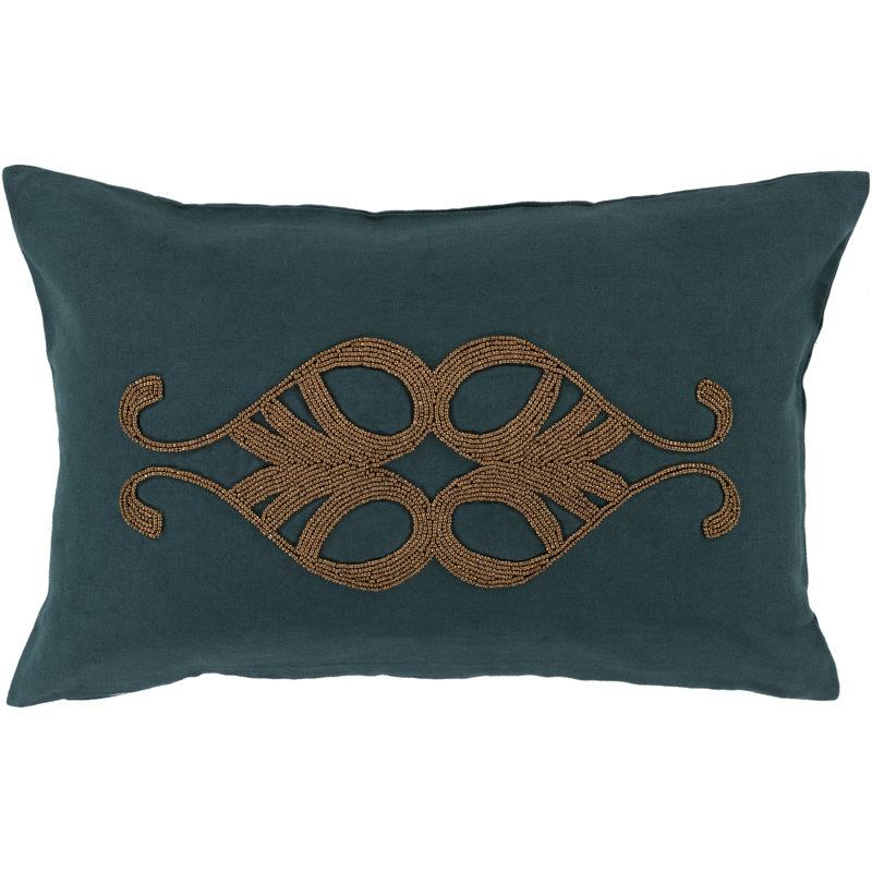 Geometric Down Throw Pillow, Eggplant, Down