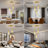 3-head Gold Dimmable  Crystal Chandelier Adjustable 39 '' Wire
