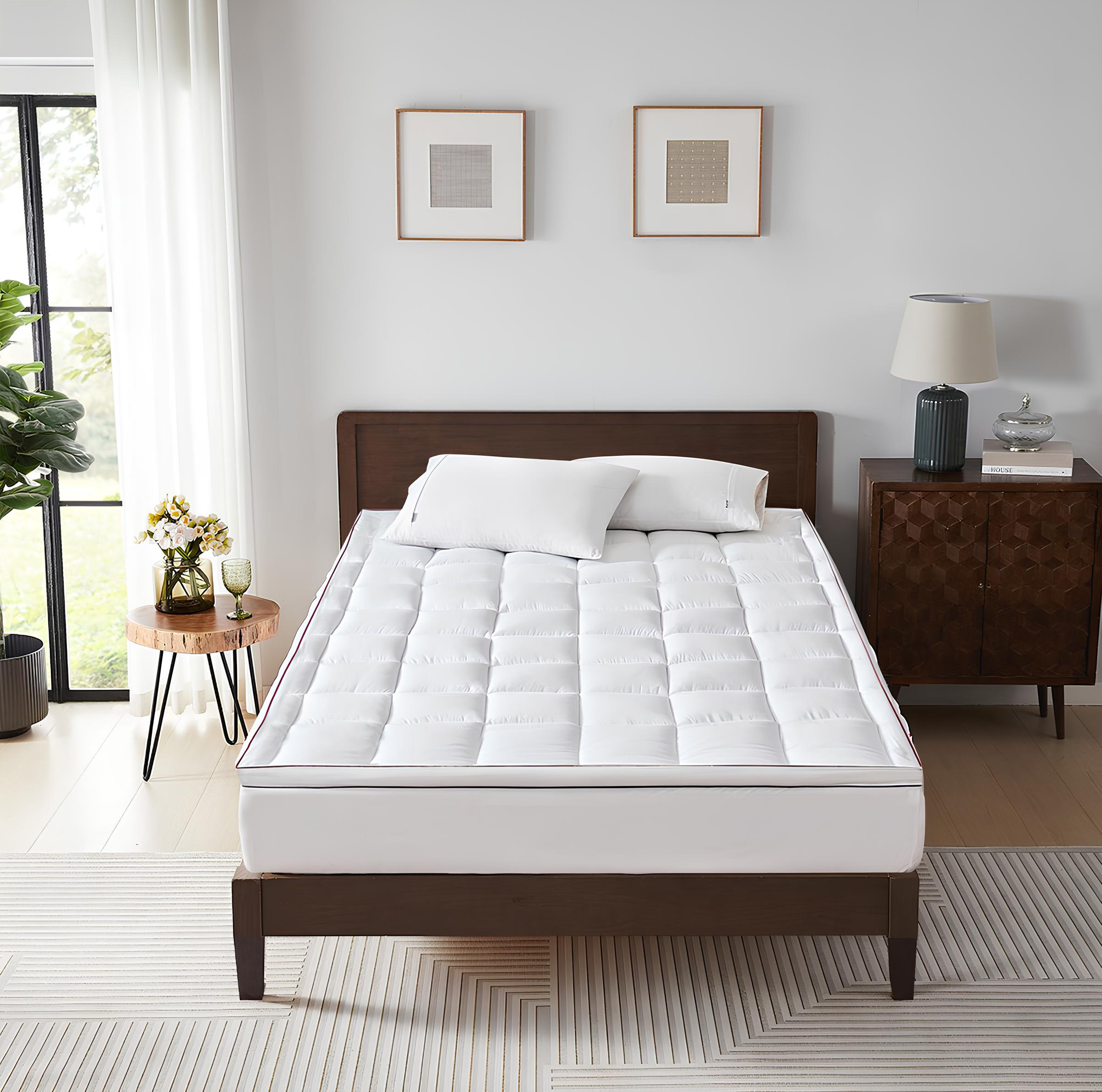 Alwyn Home Shandel Extra Thick Mattress Topper, 821 Inch Mattress