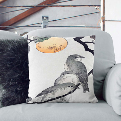 Floral Square Cushion